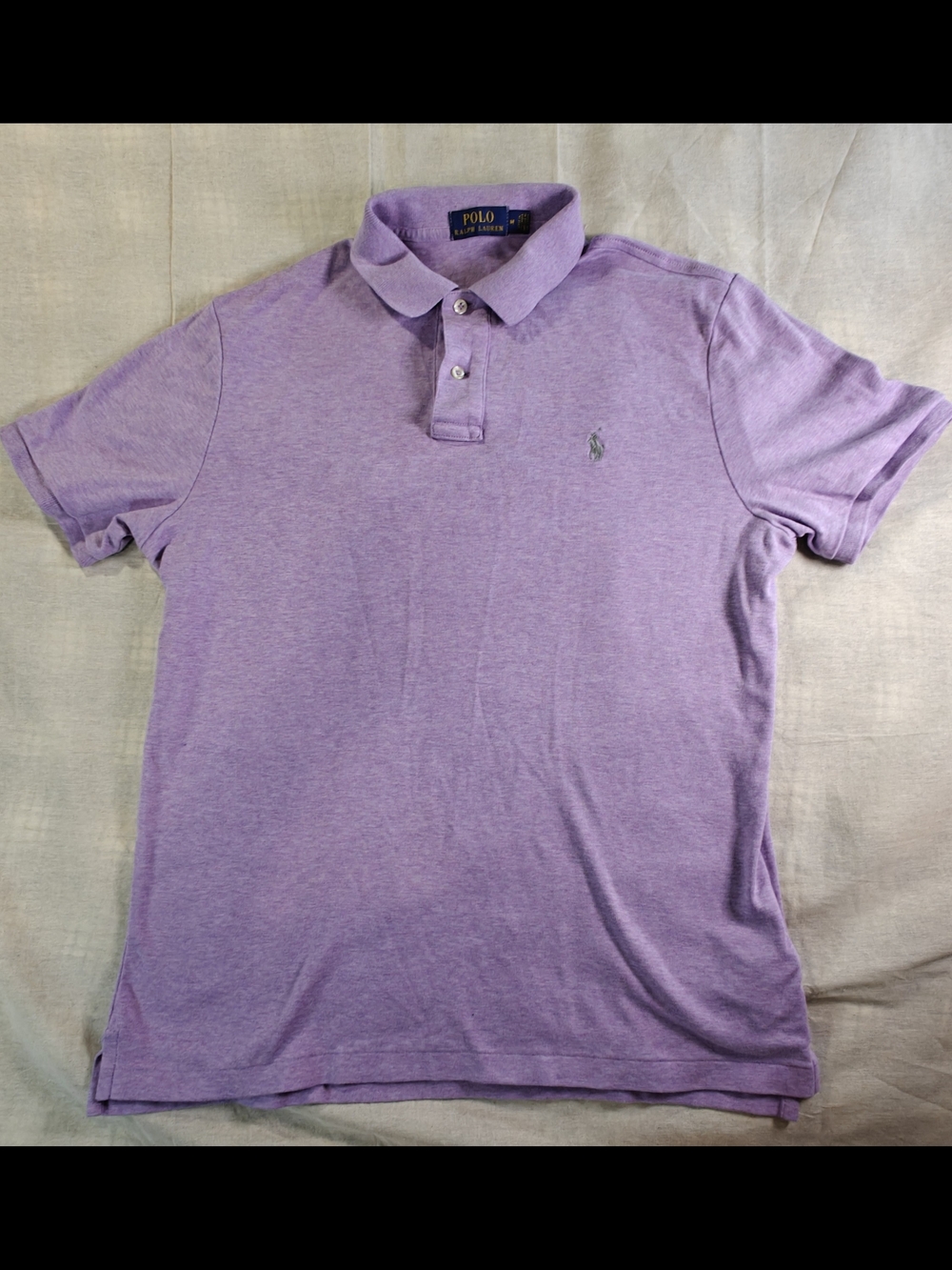 Polo by Ralph Lauren Purple Classic Fit Polo Shirt M